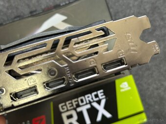 🔥 Predám grafickú kartu MSI GeForce RTX 2060 GAMING Z 6GB - 4
