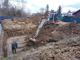 Zemné a výkopové práce,búracie práce, autodoprava, minibager - 4
