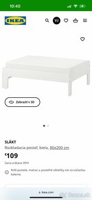 Detské rastúce postele 2ks Ikea SLÄKT - 4