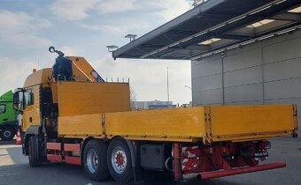9902 MAN TGS 26.480 - 6x4 – Valník + HR-HMF 5020 K6 – EURO 6 - 4