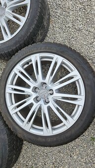 AUDI A8 hliníkové disky R20 + zimné pneu - 4