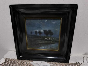 Stará olejomaľba - 4