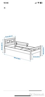 Detska postel Ikea kritter - 4