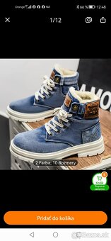 Zimné topánky, nové, veľkosť 45 - 4