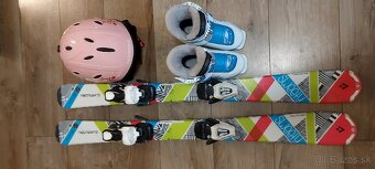 Predám detské lyže,lyžiarky,prilba - 4
