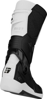 SHOT boty čižmy kĺbové biele - 4