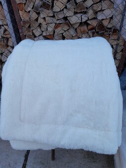 Predám vankuš a paplony s ovčej vlny - 4