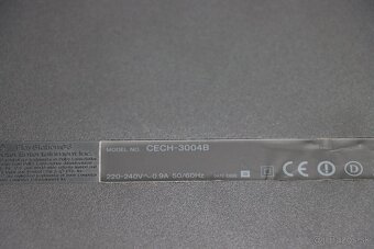 PS3 Slim CECH-3004B 320GB + originál ovládač + káble - 4