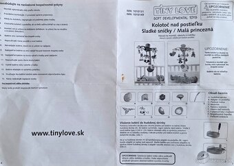 hrací kolotoč nad postieľku - 4