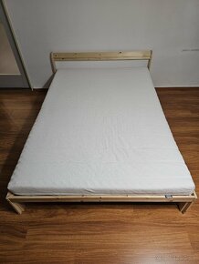 Predám IKEA manželskú posteľ 140x200 - 4