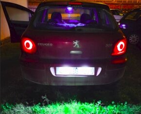 LED osvetlenie SPZ EVC značky Peugeot Citroen - 4