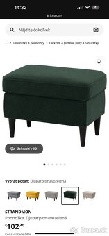 IKEA kreslo a taburetka DJUPARP - 4