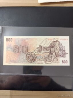Bankovka 500Kčs 1973 kolok - 4
