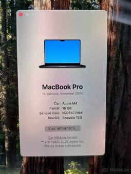 MacBook Pro M4 14” nepouživany - 4