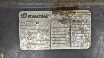 Prodám KRONE SD PROFI LINER - 4