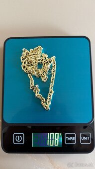 Zlata retiazka anker pilka 14k 585/1000 108,40g - 4
