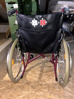 Invalidný vozík B + B S Top šírka sedu 39 cm - 4