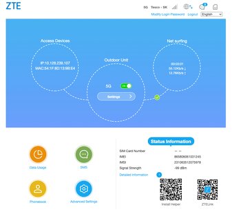 5G vonkajšia anténa na SIM kartu - NEBLOKOVANÁ - 4