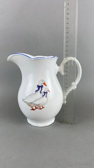 Kanvička husi, porcelán Moritz Zdekauer, - 4