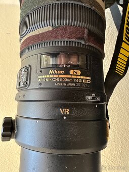 Teleobjektív Nikon AF-S Nikkor 500 mm - 4