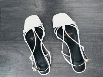 Biele sandálky 40 zn.H&M - 4