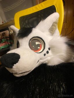 Mini partial fursuit s dvoma chvostami - 4