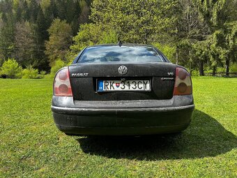 Predám VW Passat V6 2.8 4x4 LPG – 142 kW – čierna metalíza - 4
