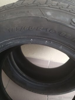 Predám 2ks letné pneumatiky 185/60r14 matador - 4