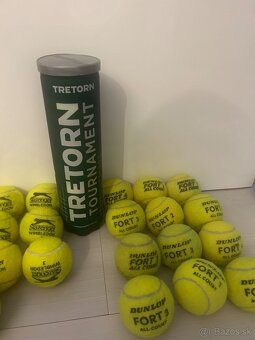 Tenisové lopty Dunlop Fort, Slazenger Wimbledon a ďalšie - 4