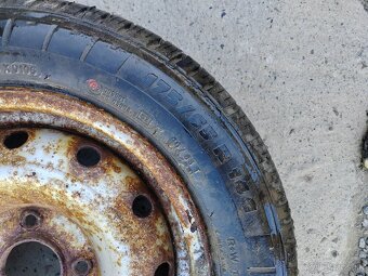 Plnehodnotne dojazdové koleso s letnými pneu 175/65r14c - 4
