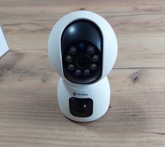 Inteligentná kamera/opatrovateľka s duálnym objektívom 360° - 4
