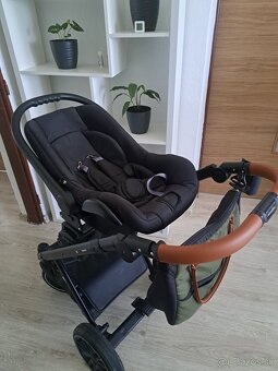 Petite&Mars Rover II. 3v1 olive - 4