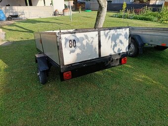 Prívesný vozík za malotraktor (vlečka) - 4