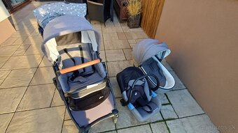 Kočík Kinderkraft Grey 2022 3v1 - 4