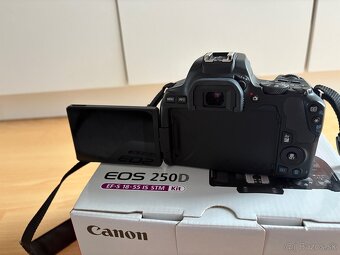 Canon EOS 250D + objektív 18–55mm IS STM (3454C002), čierny - 4