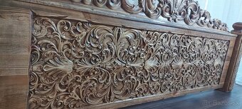 Drevená posteľ 180×200cmvrátane ortopedických roštov - 4