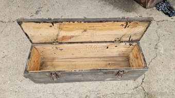 Vojenska drevena krabica bedňa 7. - 4