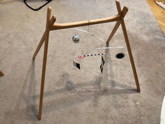 Veľká detská drevená hrazda - 4