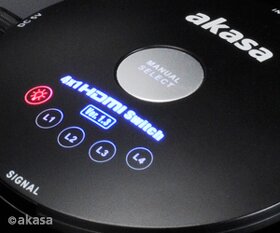 Na predaj HDMI switch/prepínač AKASA AK-MX015-BKEU - 4