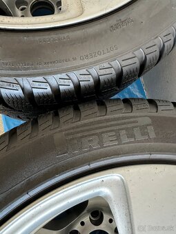 BMW originál disky R17 + zimné pneumatiky Pirelli - 4