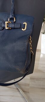 Kožená taška Michael Kors, na plece, aj crossbody - 4