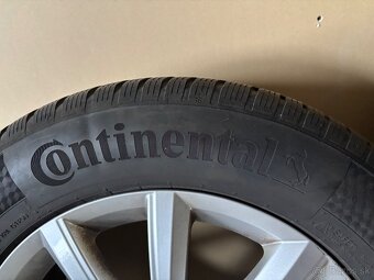 Zimná sada Tiguan 5x112 r17 pneu continental 215/65/17 - 4