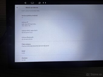 Predám 9" autorádio Ruancheng A8 4/64GB - 4