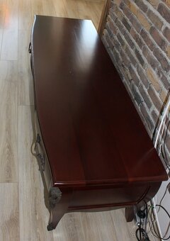 TV Komoda z masívneho dreva - 4