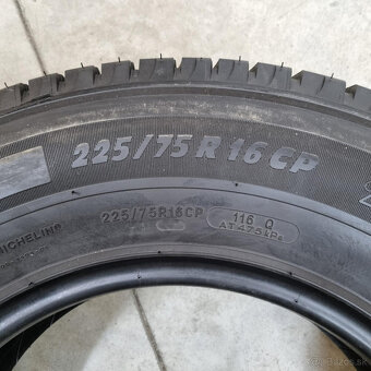 Letné dodávkové pneumatiky 225/75 R16C MICHELIN - 4