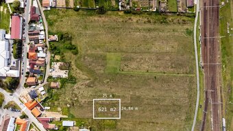 PNORF – st. pozemok 621 m², šírka 25 m, D1, Nádražná ul. - 4