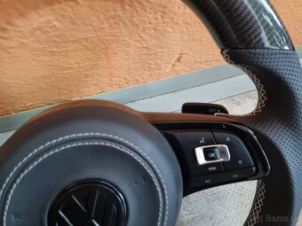 VOLANT VOLKSWAGEN R RLINE GTI - KOZA / KARBÓN - 4