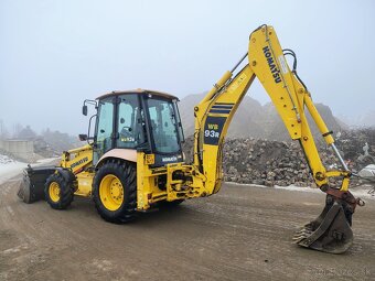 Rýpadlonakladač Komatsu WB93R - 4