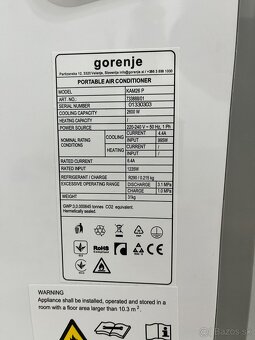 MOBILNÁ KLIMATIZÁCIA GORENJE - 4