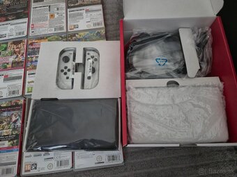 Nintendo Switch Oled + hry - 4